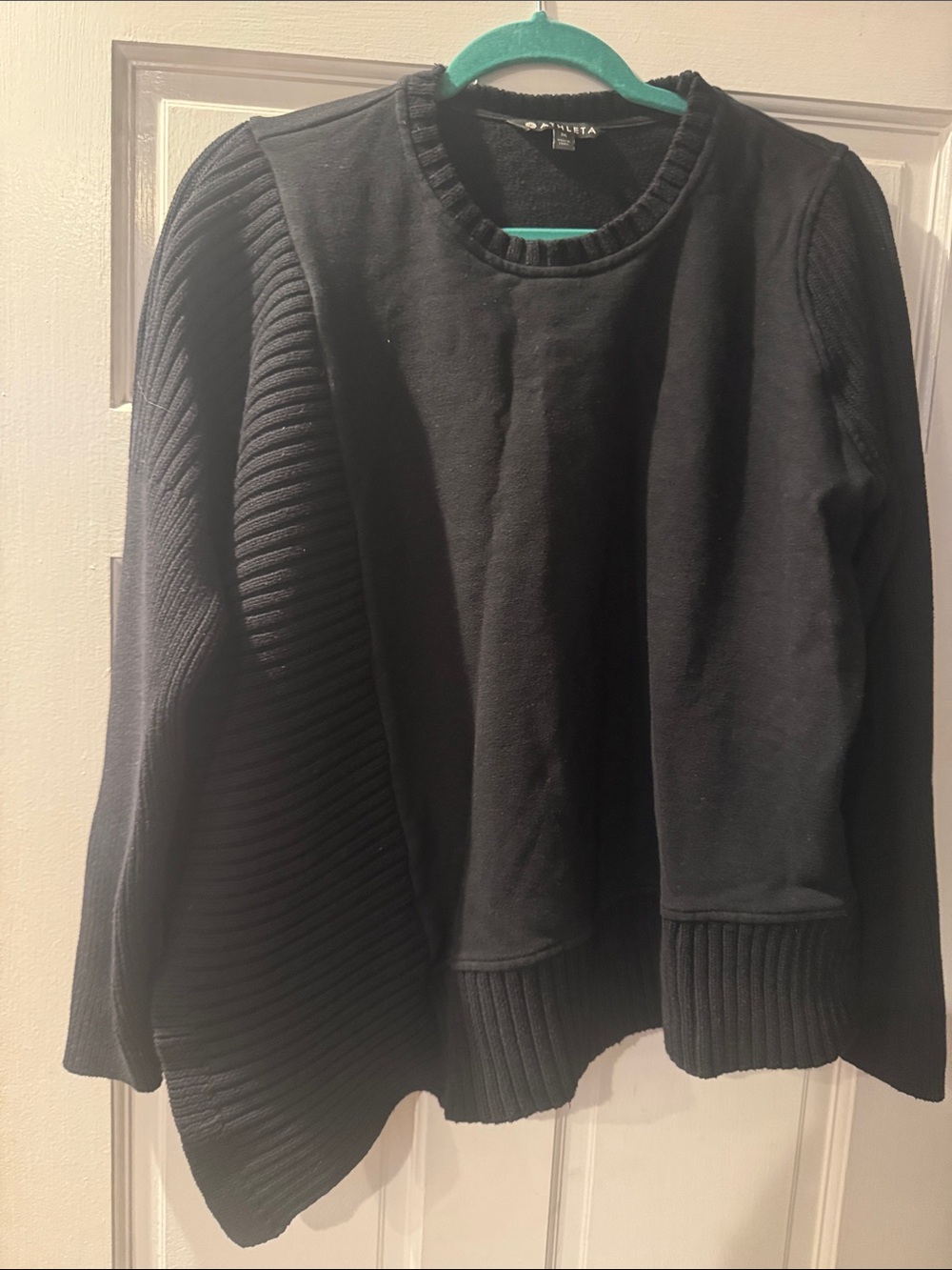 ATHLETA Super-soft Asymmetrical Sweater Sz M